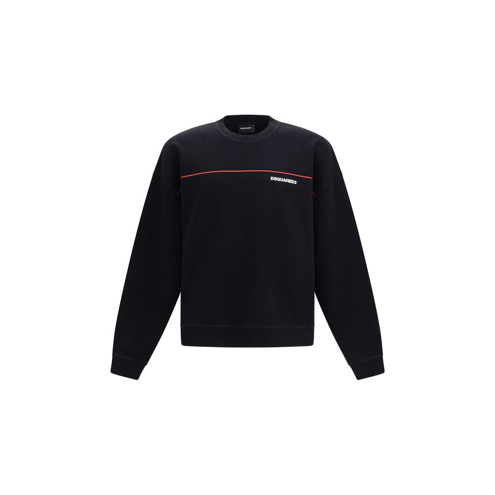 Felpa Dsquared² in cotone nero