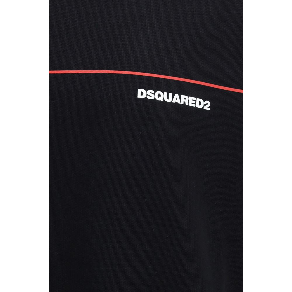 Felpa Dsquared² in cotone nero