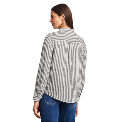 Street One Brown Linen Blouse