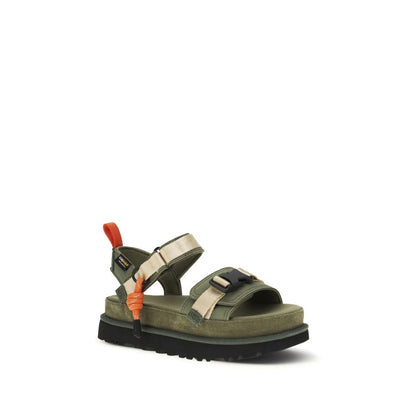 UGG Bicolor Rubber Flat Sandals