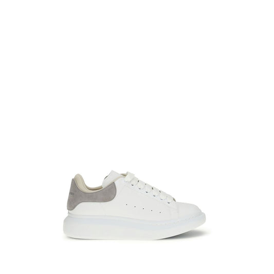 Alexander McQueen Sneakers Chunky Bos Taurus in Pelle di Vitello Bianche