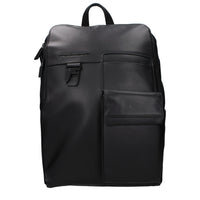 Zaino in pelle nera Piquadro