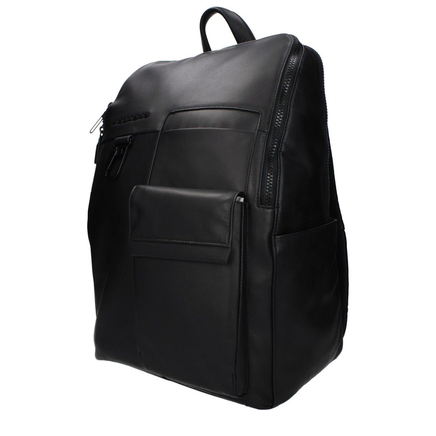 Zaino in pelle nera Piquadro