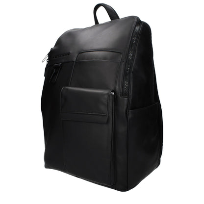 Zaino in pelle nera Piquadro