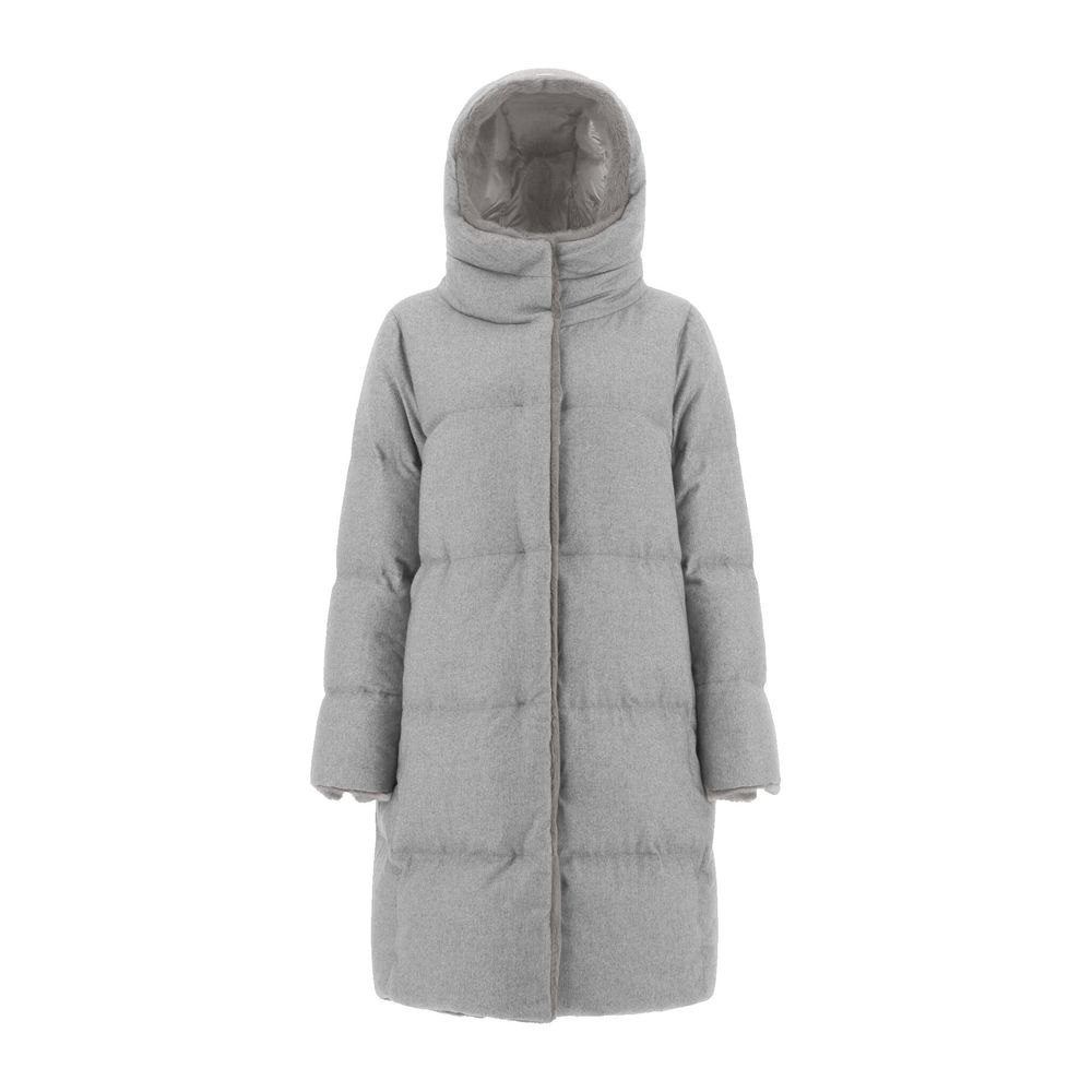 Herno Cappotto grigio in cashmere