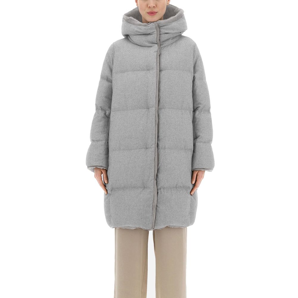 Herno Cappotto grigio in cashmere
