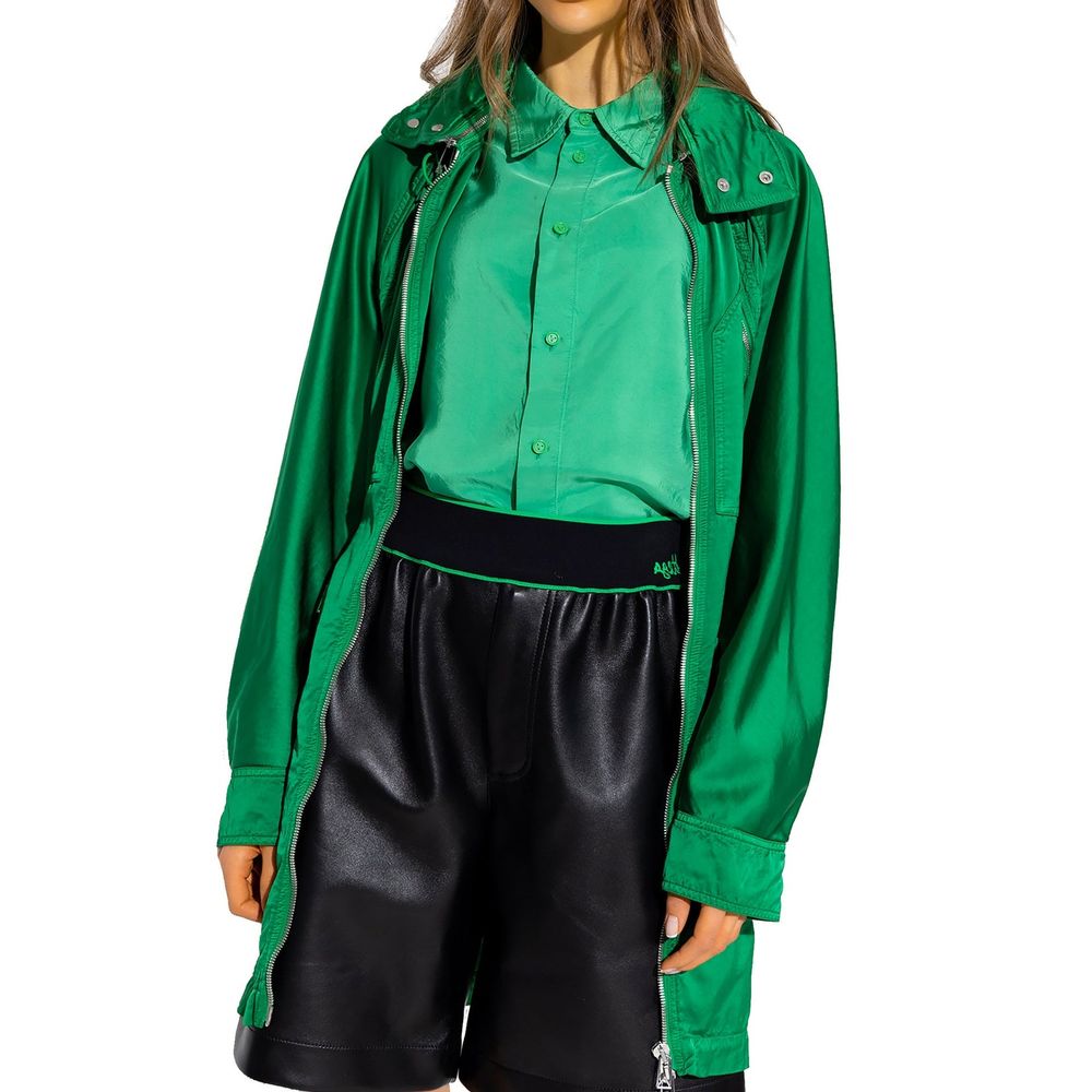 Parka bicolore en coton Bottega Veneta
