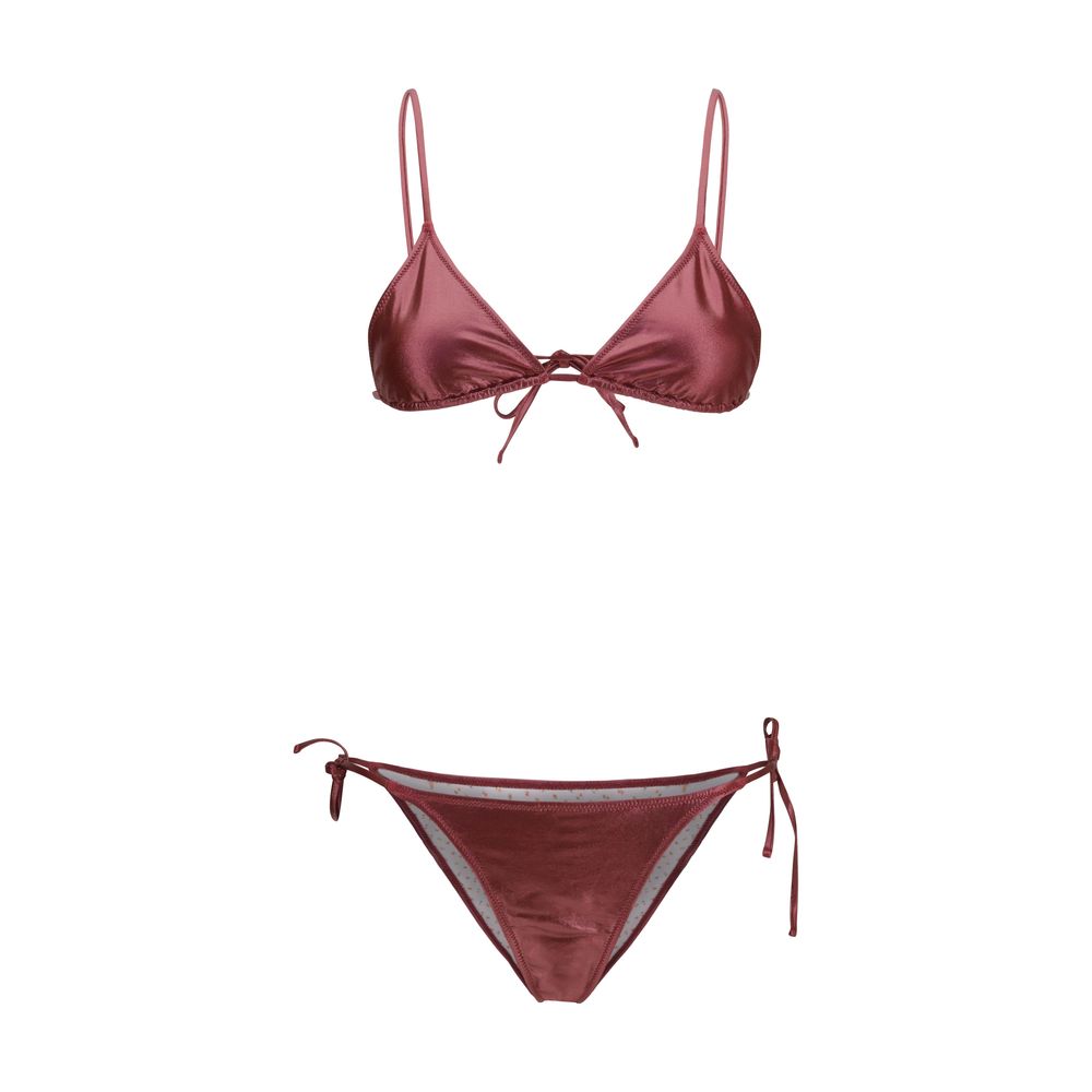 Bas de bikini en polyamide Kristina Ti Bordeaux