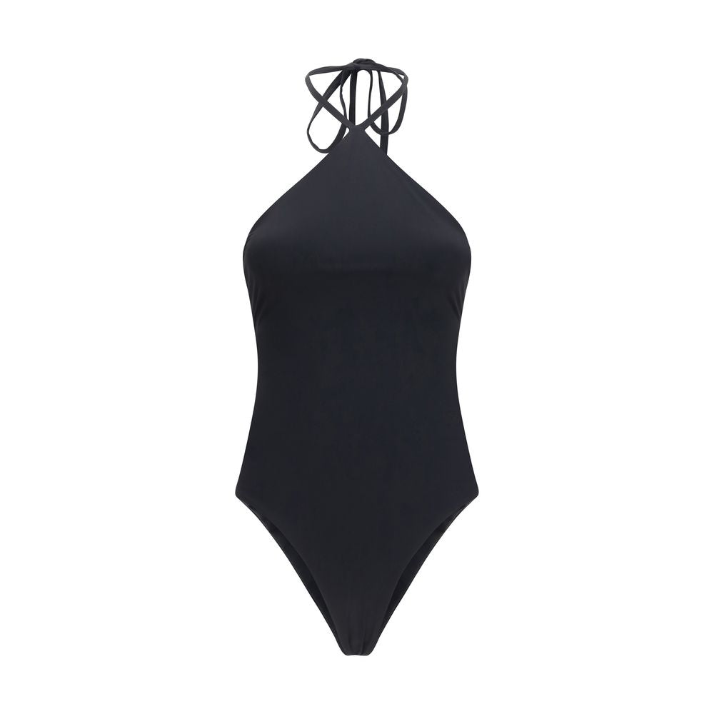 Maillot de bain une pièce en polyamide noir Jacquemus