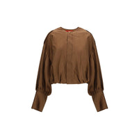 La dernière chemise en lycra marron