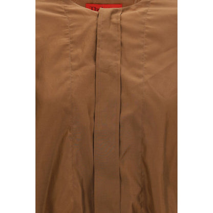 La dernière chemise en lycra marron