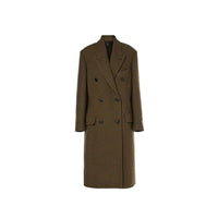 Acne Studios Brown Fibers Coat