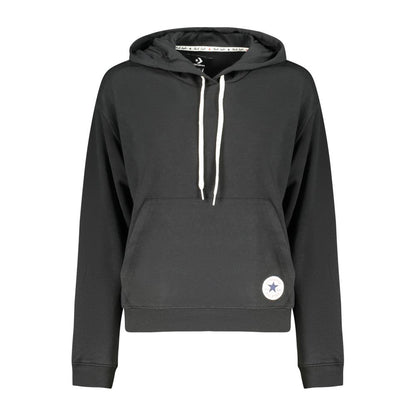 Converse Black Cotton Women's Sweatshirt