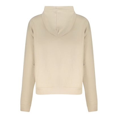 Converse Beige Cotton Women's Hoodie