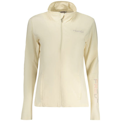 Freddy Beige Cotton Women's Sweatshirt