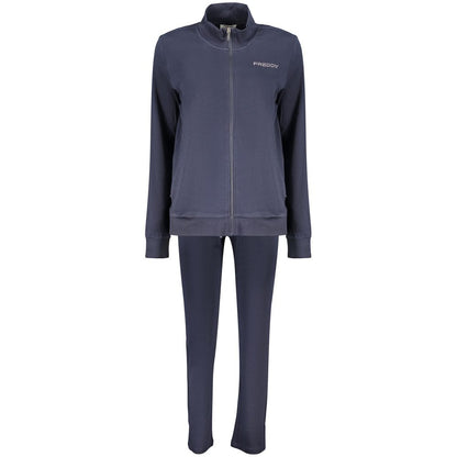 Freddy Blue Cotton Women's Sweatshirt