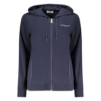 Freddy Blue Cotton Womens Hoodie