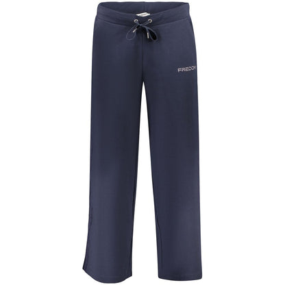 Freddy Blue Cotton Women's Trouser