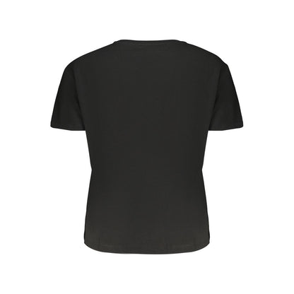 Freddy Black Cotton Women's T-Shirt