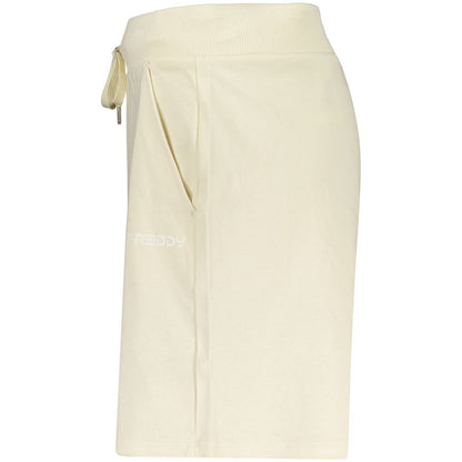 Freddy Beige Cotton Women's Shorts