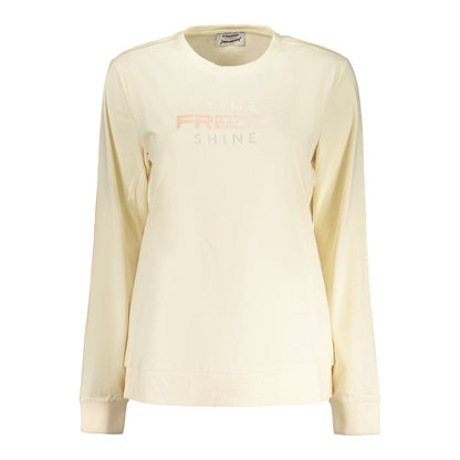 Freddy Beige Cotton Woman T-Shirt