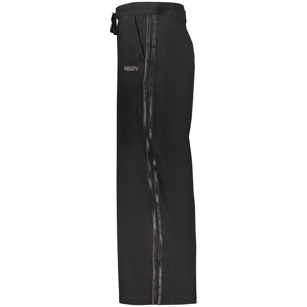 Freddy Black Cotton Women's Trousers