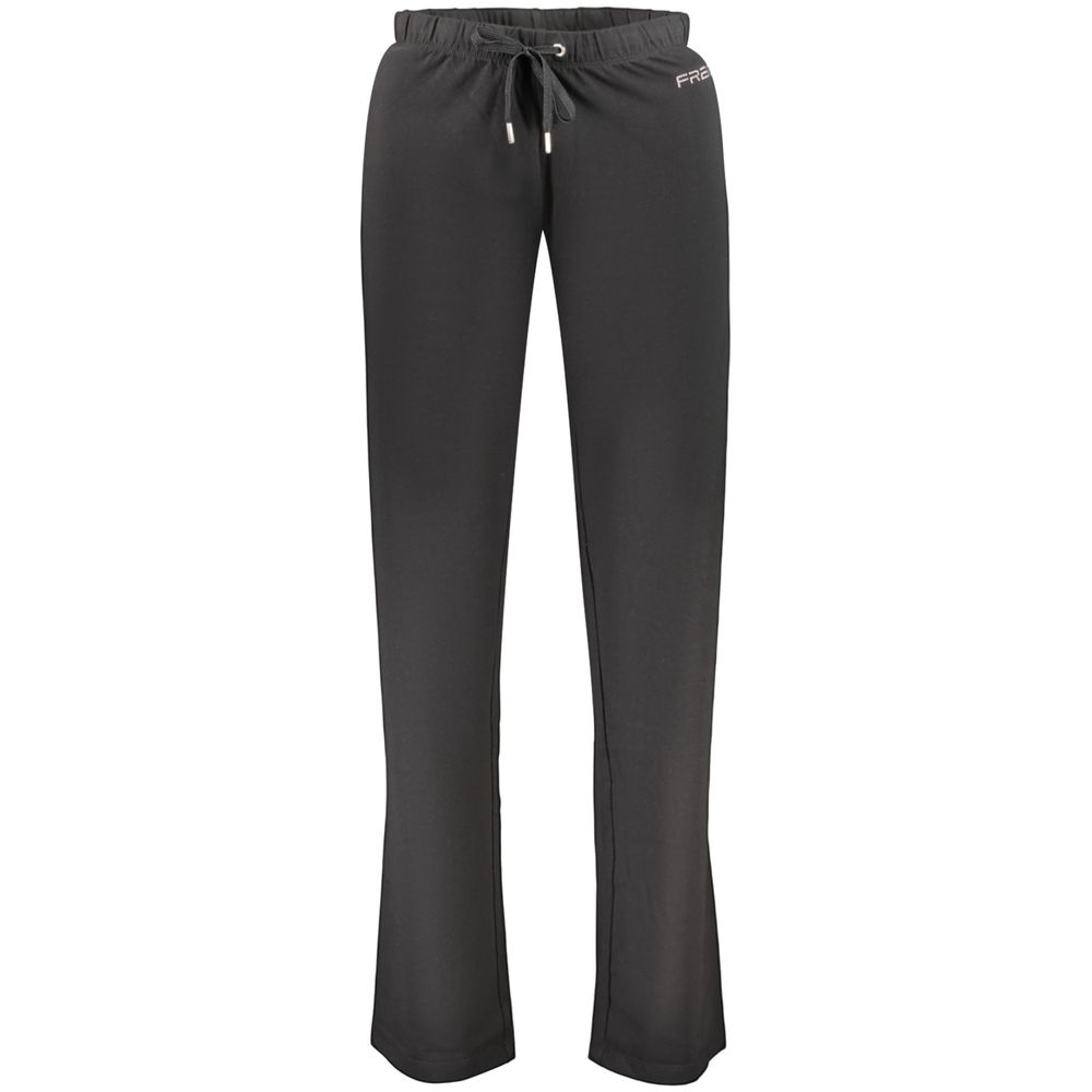 Freddy Black Cotton Women's Trouser