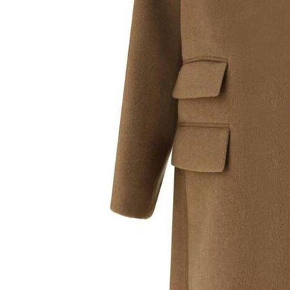 Saint Laurent Brown Wool Coat