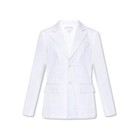 Bottega Veneta White Cotton Blazer