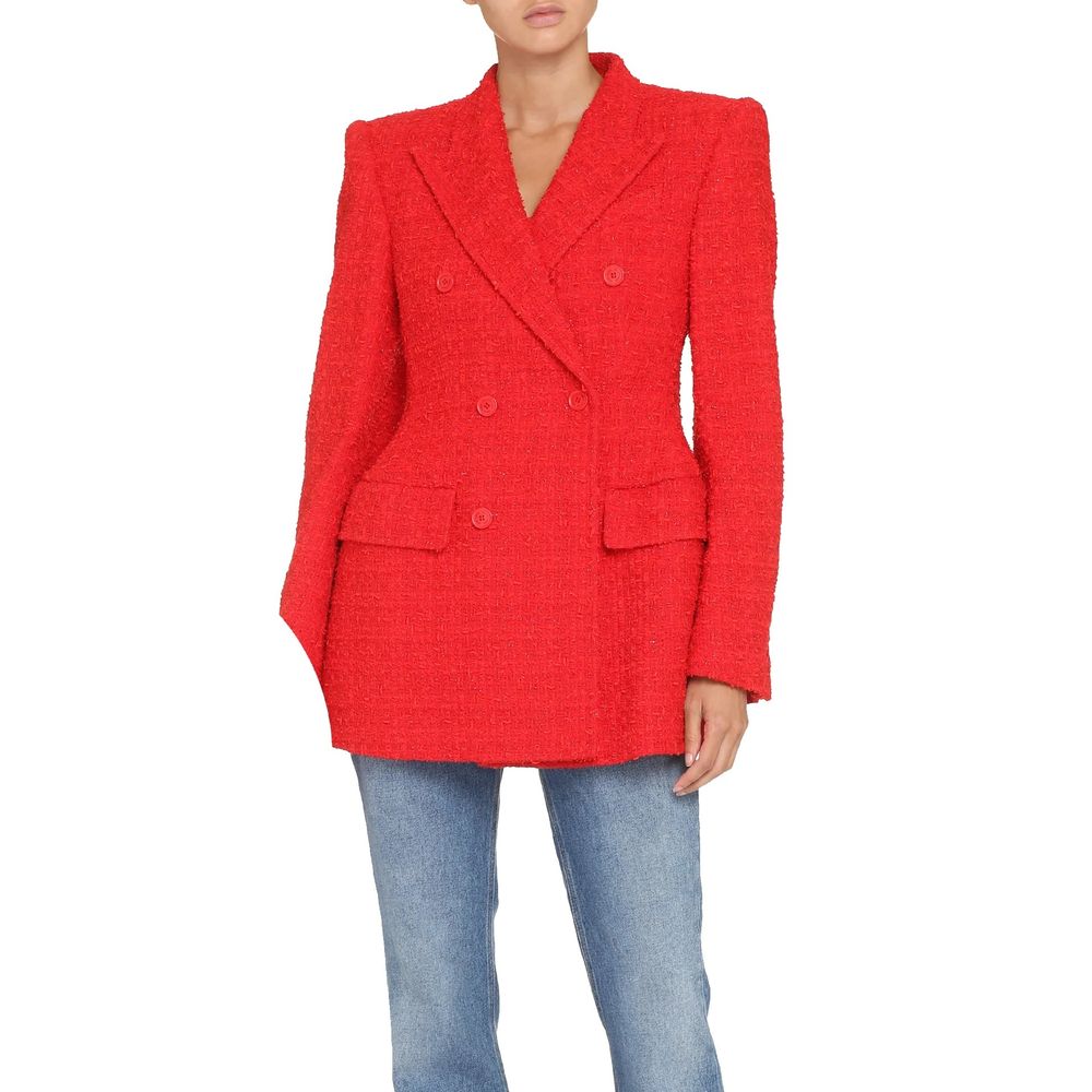 Balenciaga Blazer en coton multicolore