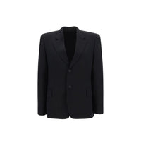 Balenciaga Black Wool Full-Length Jacket
