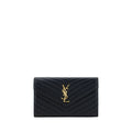 Borsa a Spalla Saint Laurent Nera in Pelle di Agnello Ovis Aries