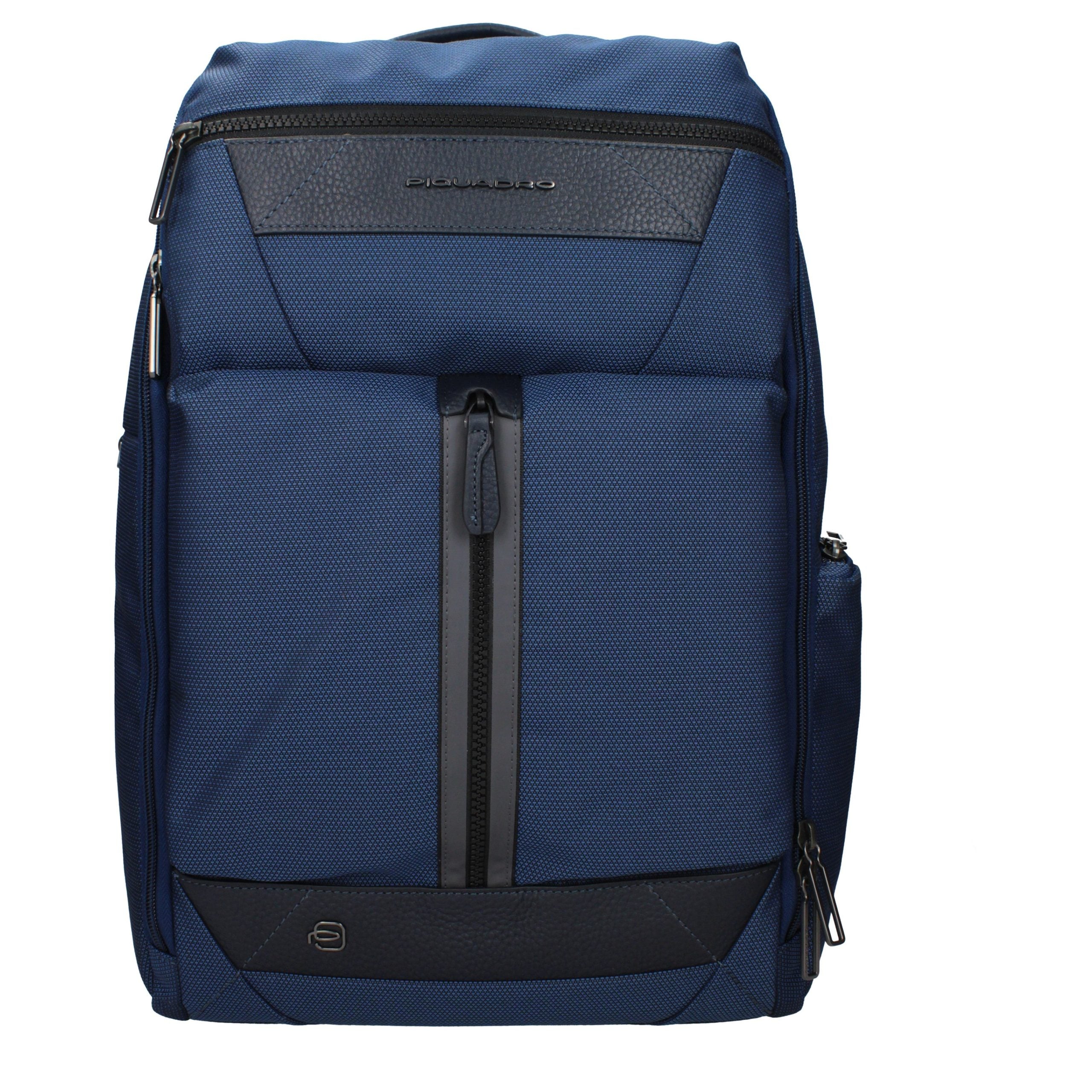 Sac à dos en tissu bleu Piquadro
