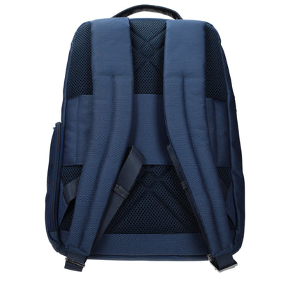 Zaino Piquadro in tessuto blu