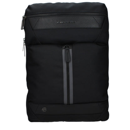 Zaino Piquadro in Tessuto Nero