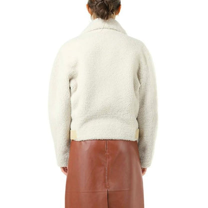 Chloé Beige Polyester Full-Length Jacket