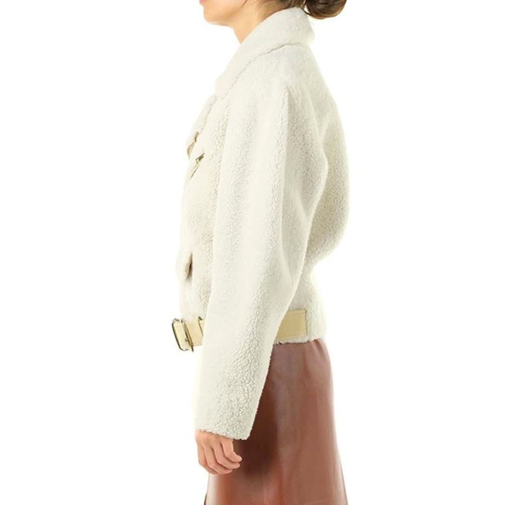 Chloé Beige Polyester Full-Length Jacket