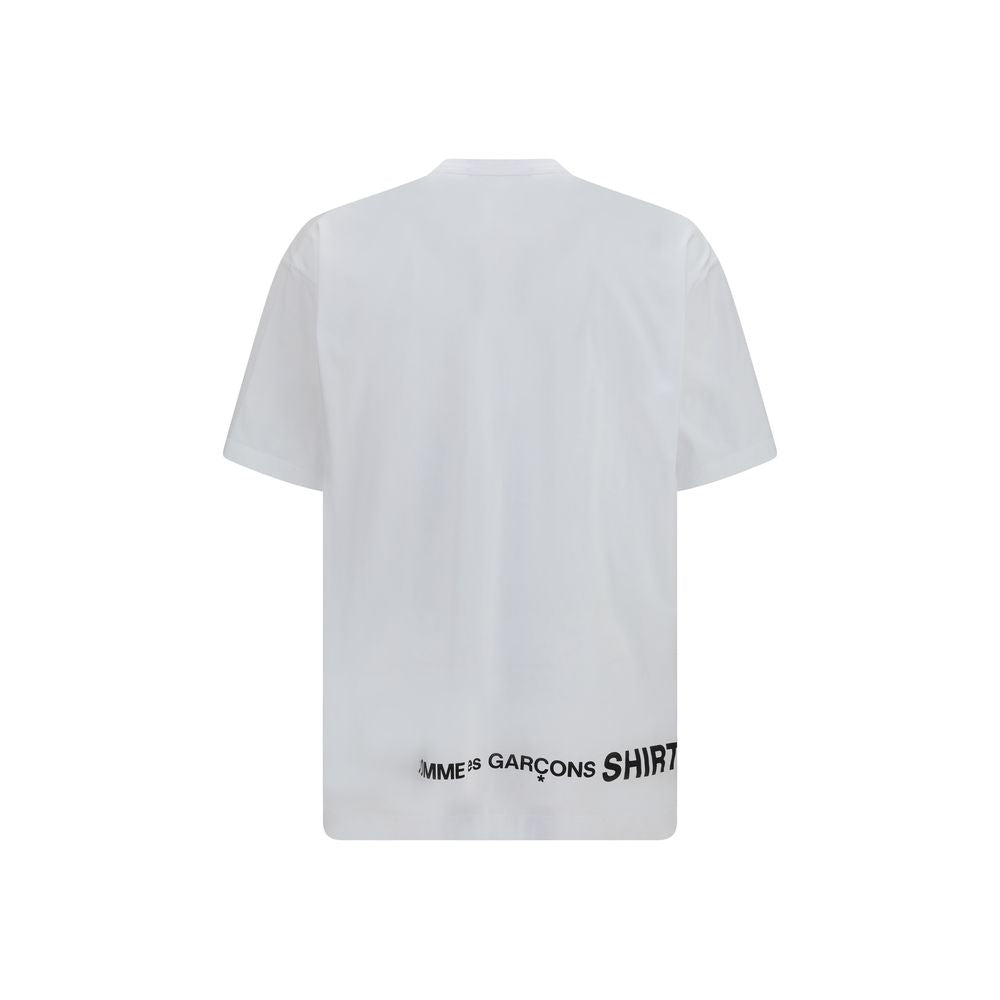 T-shirt en coton blanc Comme des Garçons