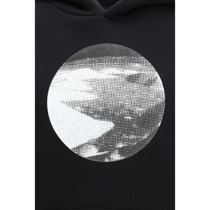 ALPHA INDUSTRIES Black Cotton Sweatshirt