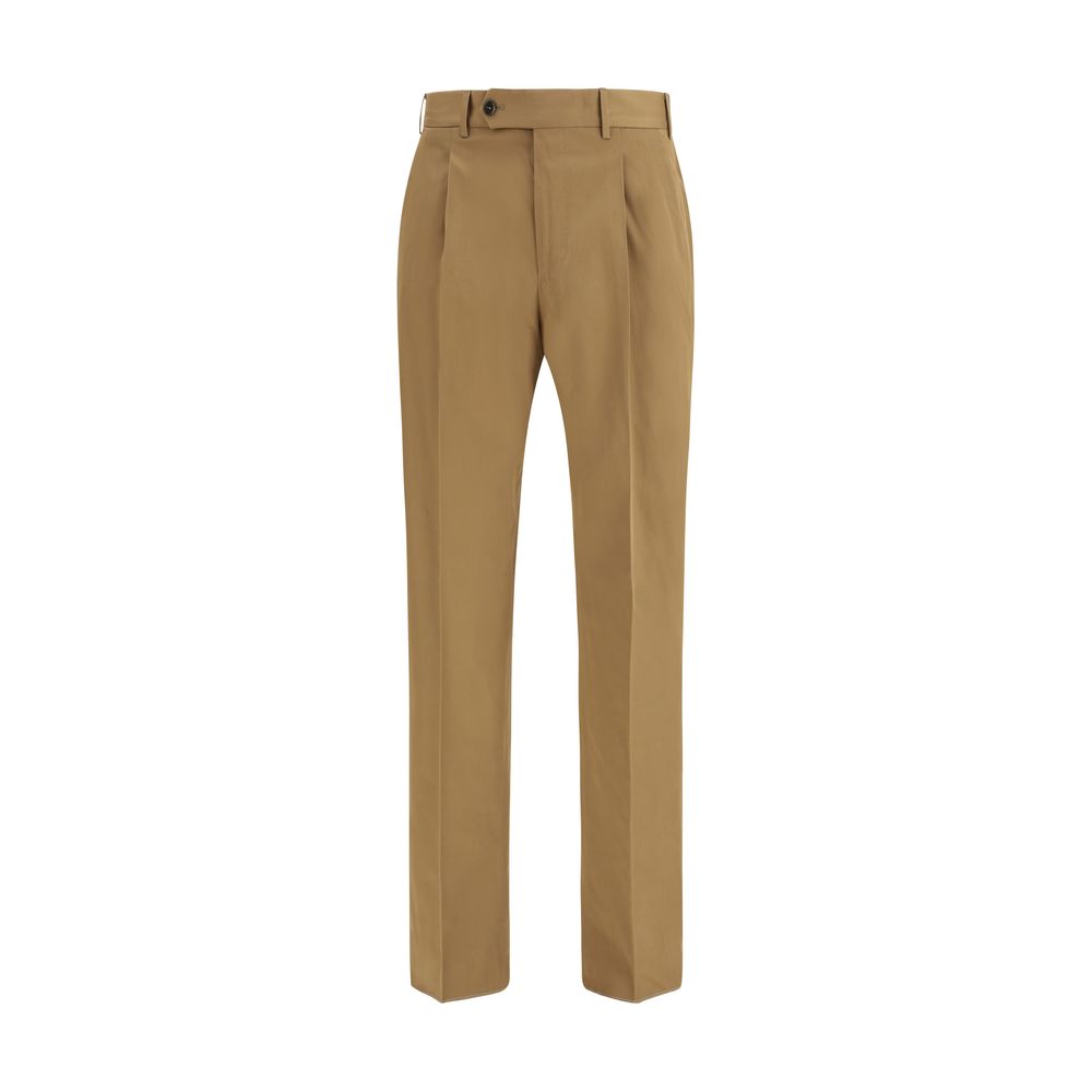 PT Torino Pantaloni Casual Marroni in Cotone