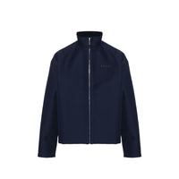 Gucci Blue Marabou Full-Length Jacket