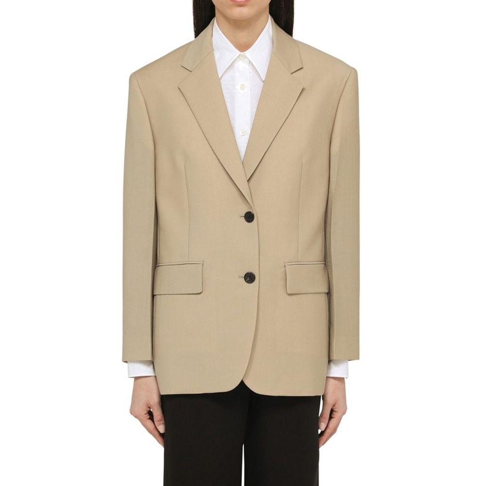 Blazer Prada in mohair beige