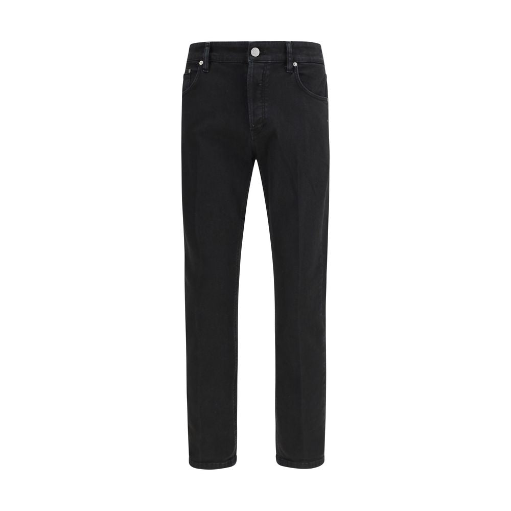 PT Torino Jean fuselé en coton noir