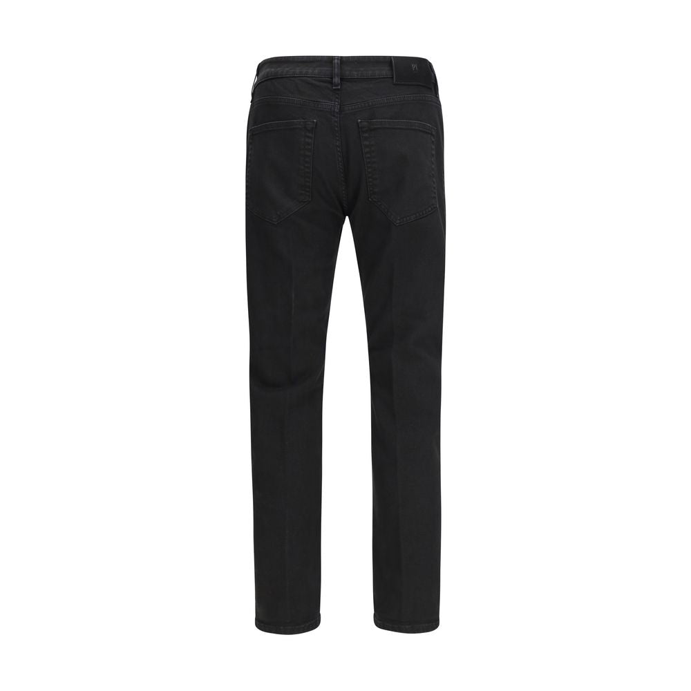 PT Torino Jean fuselé en coton noir