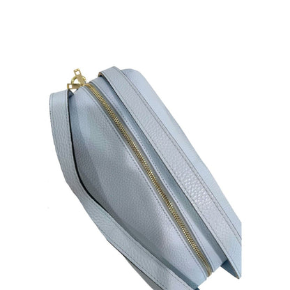 Baldinini Trend Blue Leather Women Bag