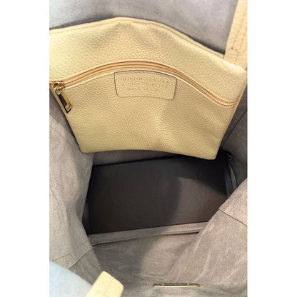 Baldinini Trend Yellow Leather Women Shoulder Bag