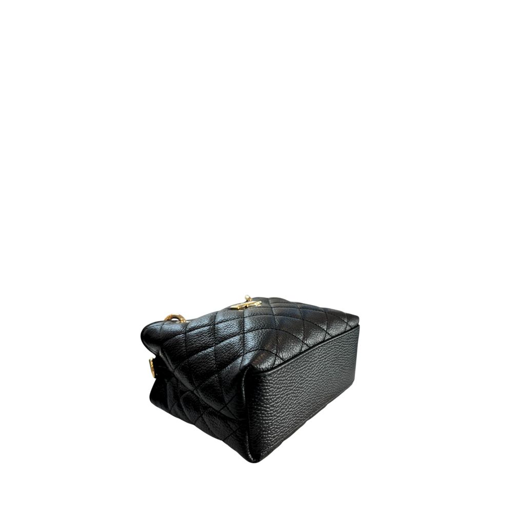 Baldinini Trend Black Leather Women Handbag