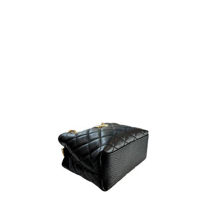 Baldinini Trend Black Leather Women Handbag