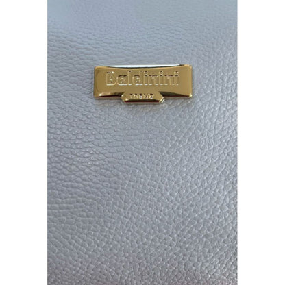Baldinini Trend Blue Leather Women Bag