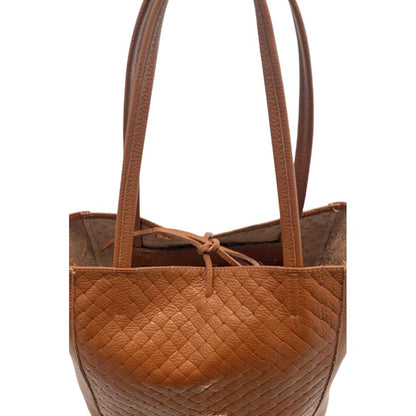 Pochette Baldinini Trend in pelle bovina marrone